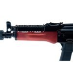 KR-9SRW-TRI – 9X19MM RED WOOD RIFLE WITH FAUX SUPPRESSOR AND CHEESE GRATER - Image 5