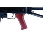 KR-9SRW-TRI – 9X19MM RED WOOD RIFLE WITH FAUX SUPPRESSOR AND CHEESE GRATER - Image 4